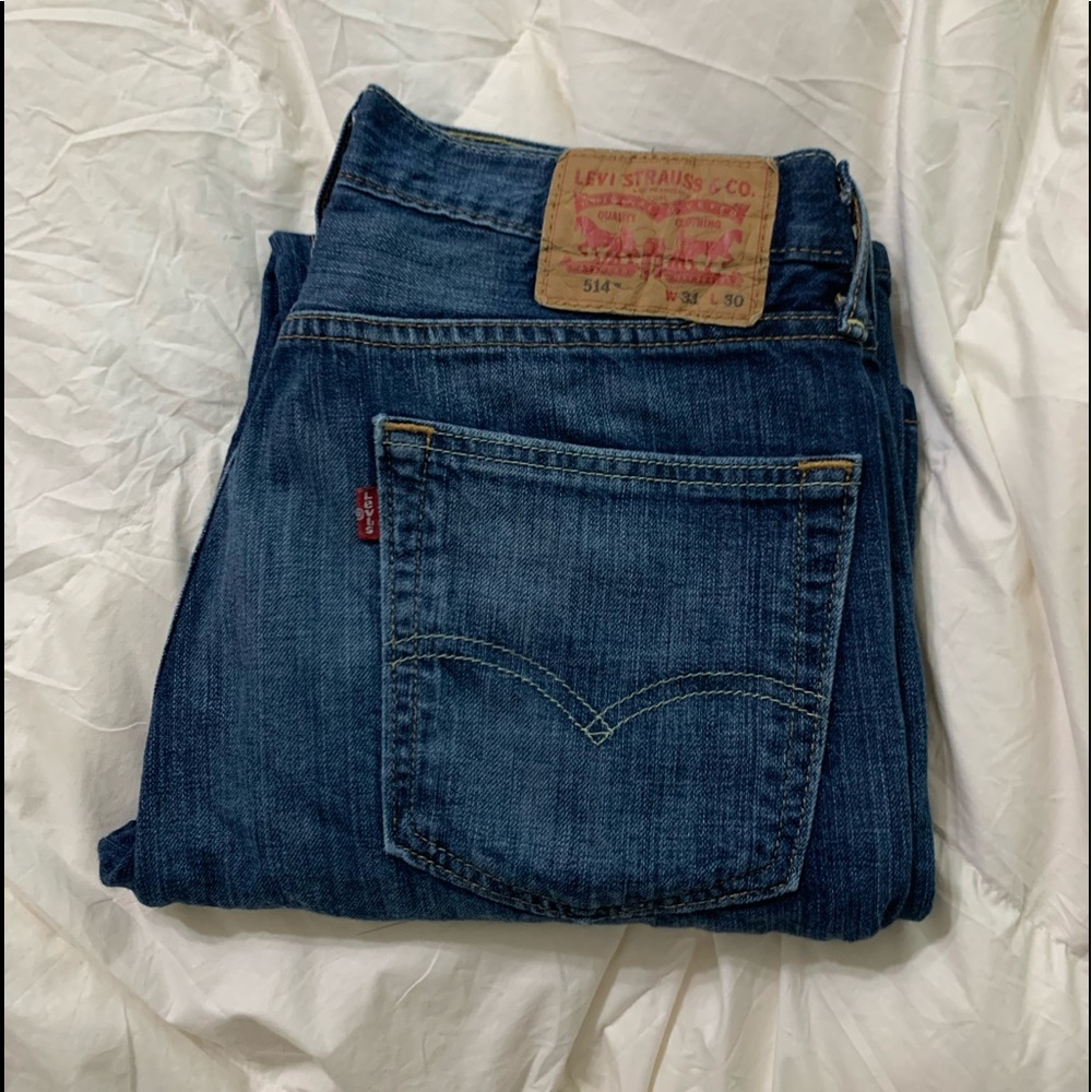 Levi’s 514 denim blue 31 x 30 straight jeans